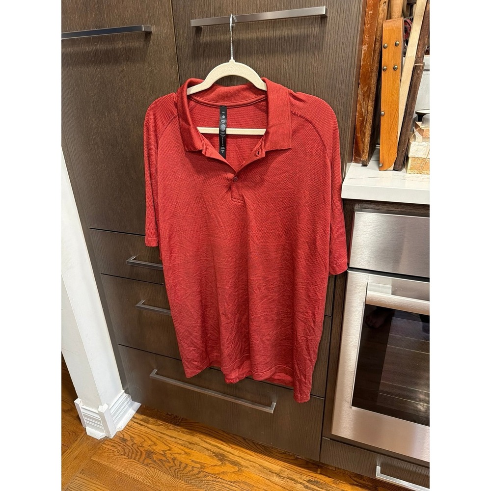 Lululemon metal tech men's polo xxl